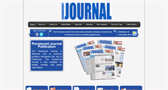 Desktop Screenshot of paramountjournal.org